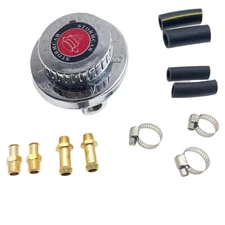 Manual Fuel Pressure Regulator Metal Adjustable for Carburetor Engine Universal