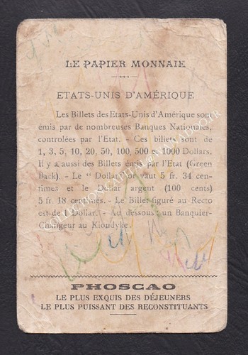 Paper Money in Various Countries USA Phoscao - Picture 2 of 2