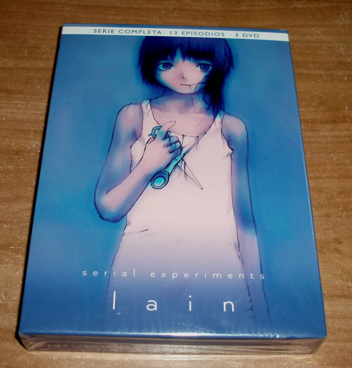 Serial Experiments Lain Series Complete 13 Episodes 3 DVD New (No Open) R2