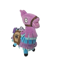 Fortnite Loot Llama Plush Stuffed Animal Russ Gamer Epic Games Purple Blue 7"
