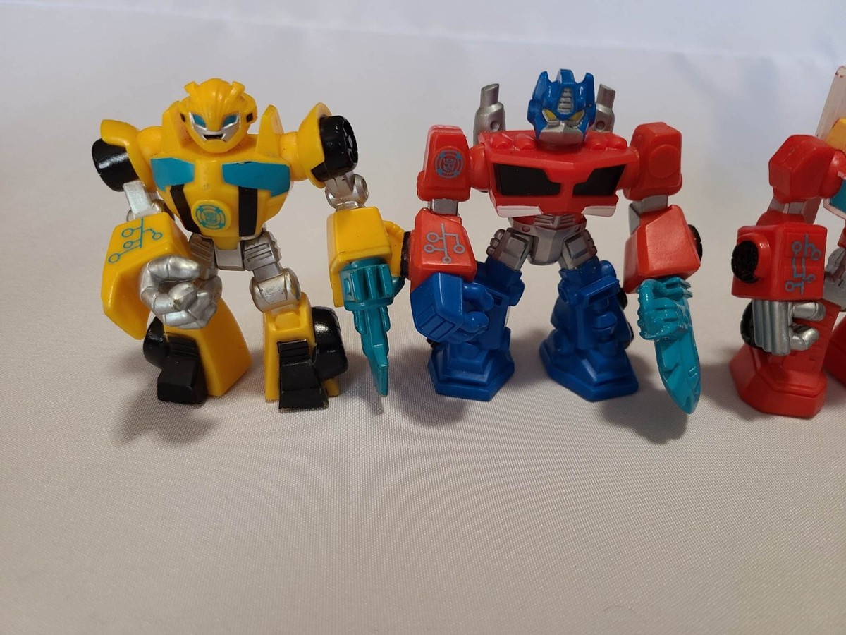 Lot of Hasbro Playskool Heroes Transformers Rescue Bots Action  Figures