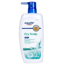 Equate Dry Scalp 2 in 1 Dandruff Relief Nourishing Shampoo & Conditioner 28.2 oz 0.38 per gallon
