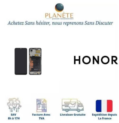 Écran LCD Complet + Vitre Tactile Pour Honor 8A - Noir - Neuf