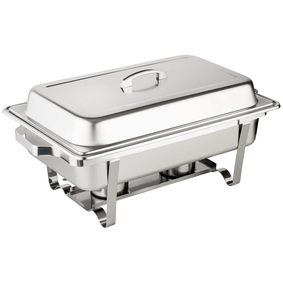 MORLEOS Speisewärmer Chafing Dish Gastronorm Behälter Buffet Catering Wärmebehälter