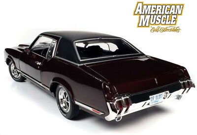 AUTOWORLD 1970 OLDSMOBILE CUTLASS SX BURGUNDY 1:18 SCALE AMM1245