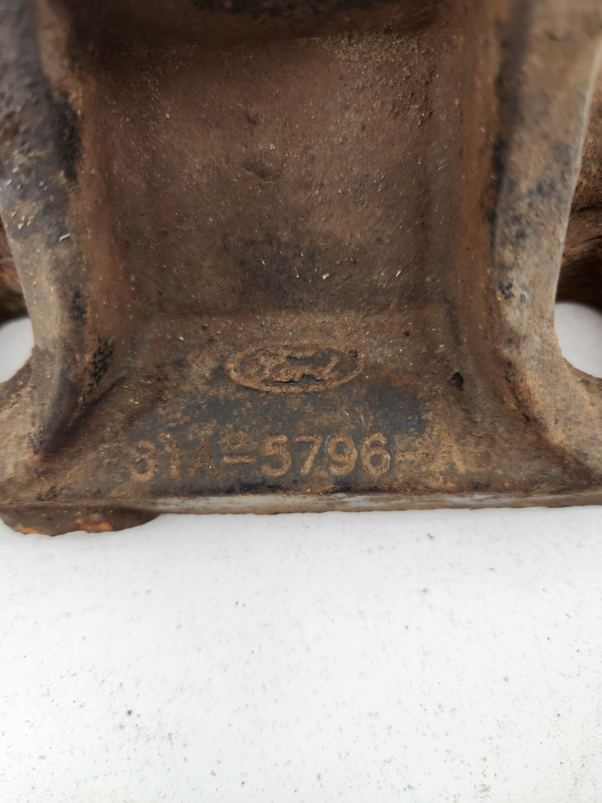 9916 Ford F450 F550 OE Rear Axle Lower U Bolt Mount Plate Block F81A5796AB eBay