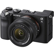Sony a7C Full Frame Mirrorless Alpha Camera Body 28-60mm Lens Kit ILCE-7CL/B B