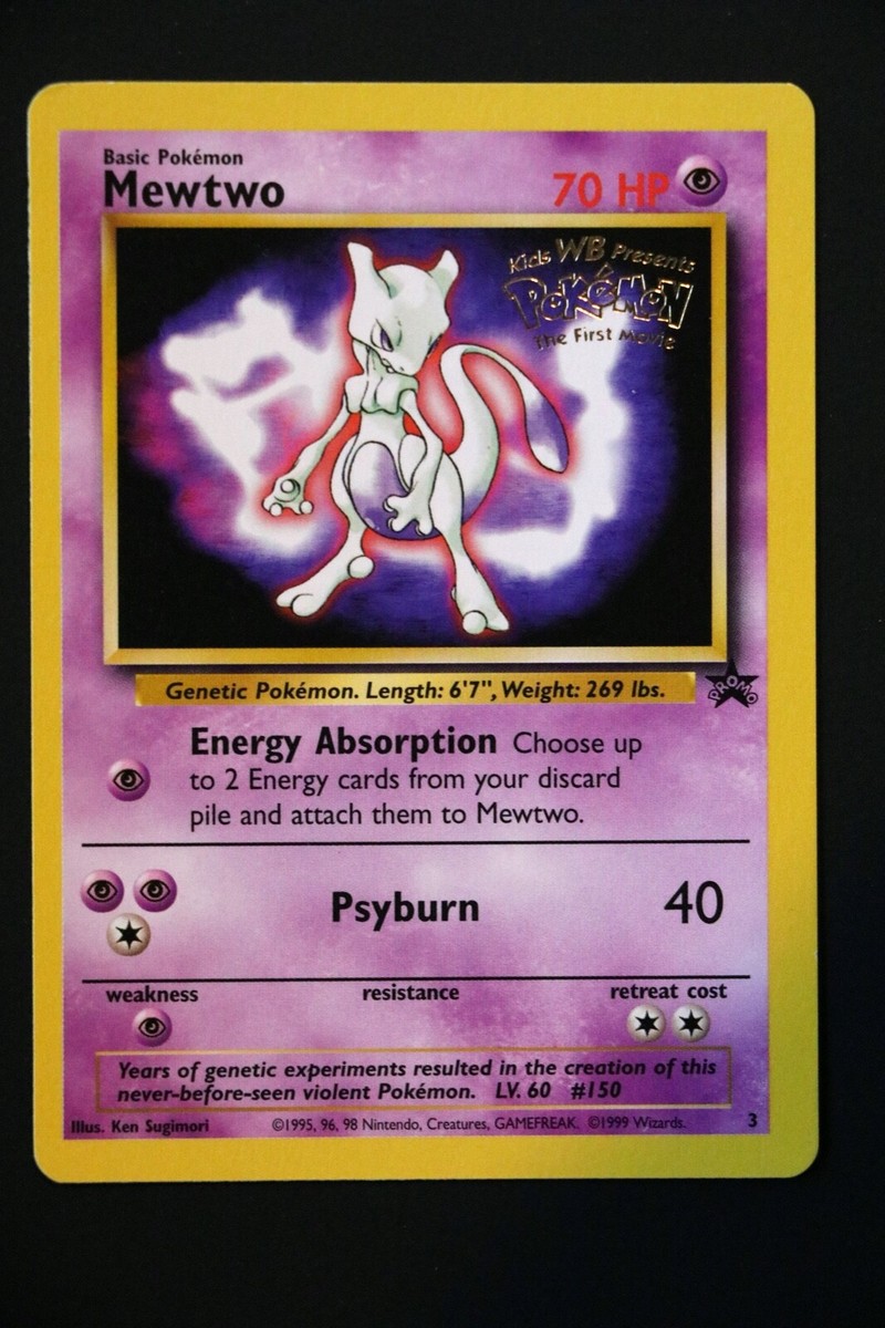 Pokemon Mew Black Star Promo 1999 Card & First Pokmon Movie Mewtwo Promo Card | eBay Pokemon Mew Black Star Promo 1999 Card & First Pokmon Movie Mewtwo Promo Card | eBay