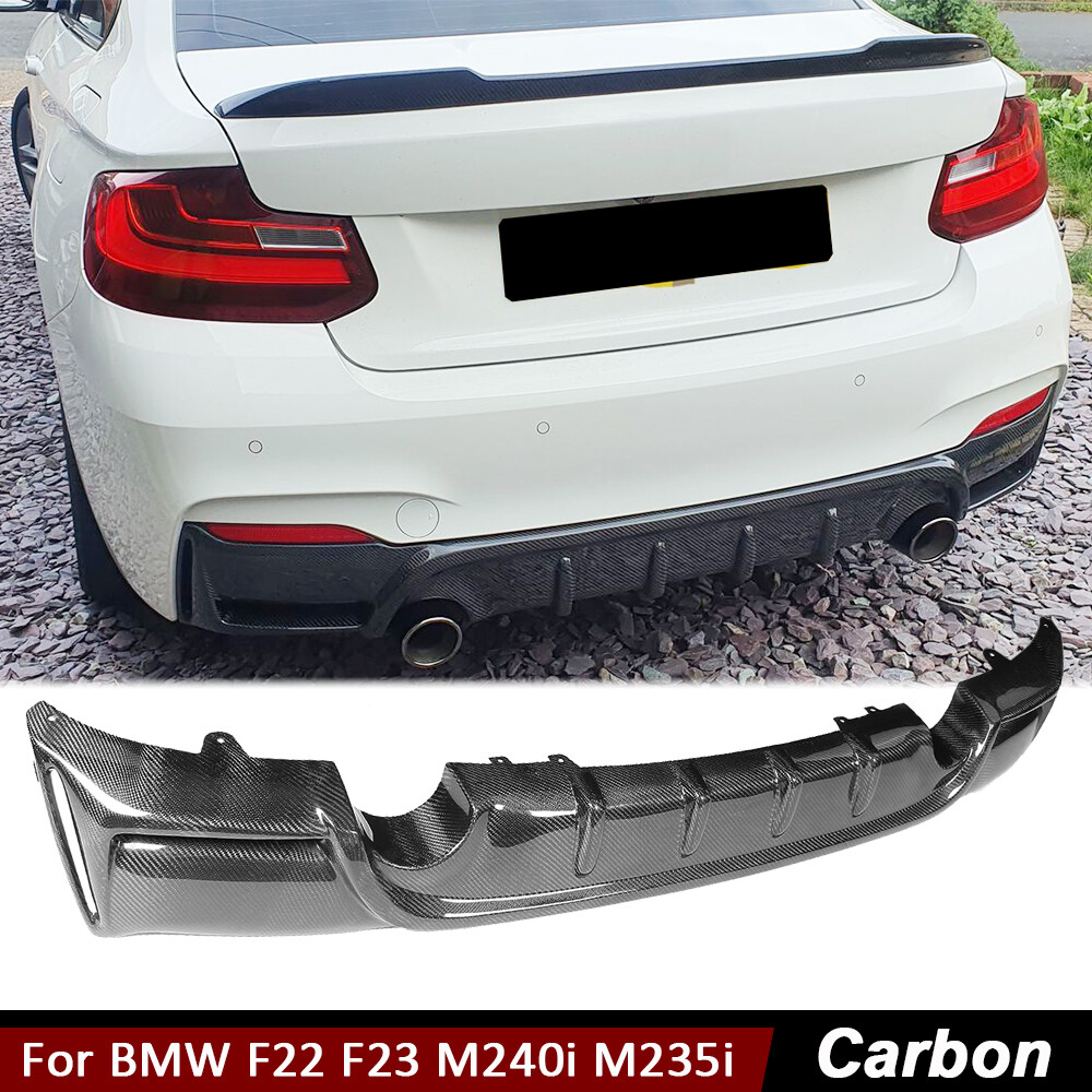 For BMW 2Series F22 F23 M235i M240i M-Sport Real Carbon Rear