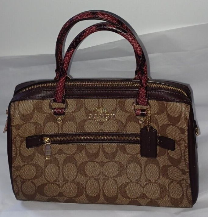 バッグ Coach handbag Legacy Python Nylon Coach Legacy Shoulder