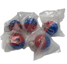 Tupperware Vintage Mini Keychain Shape O Ball set of 5 NEW