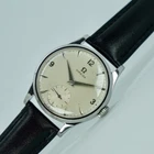 Vintage Omega Pre-Seamaster Mechanical Manual Win Mens Wrist Watch 34mm Working