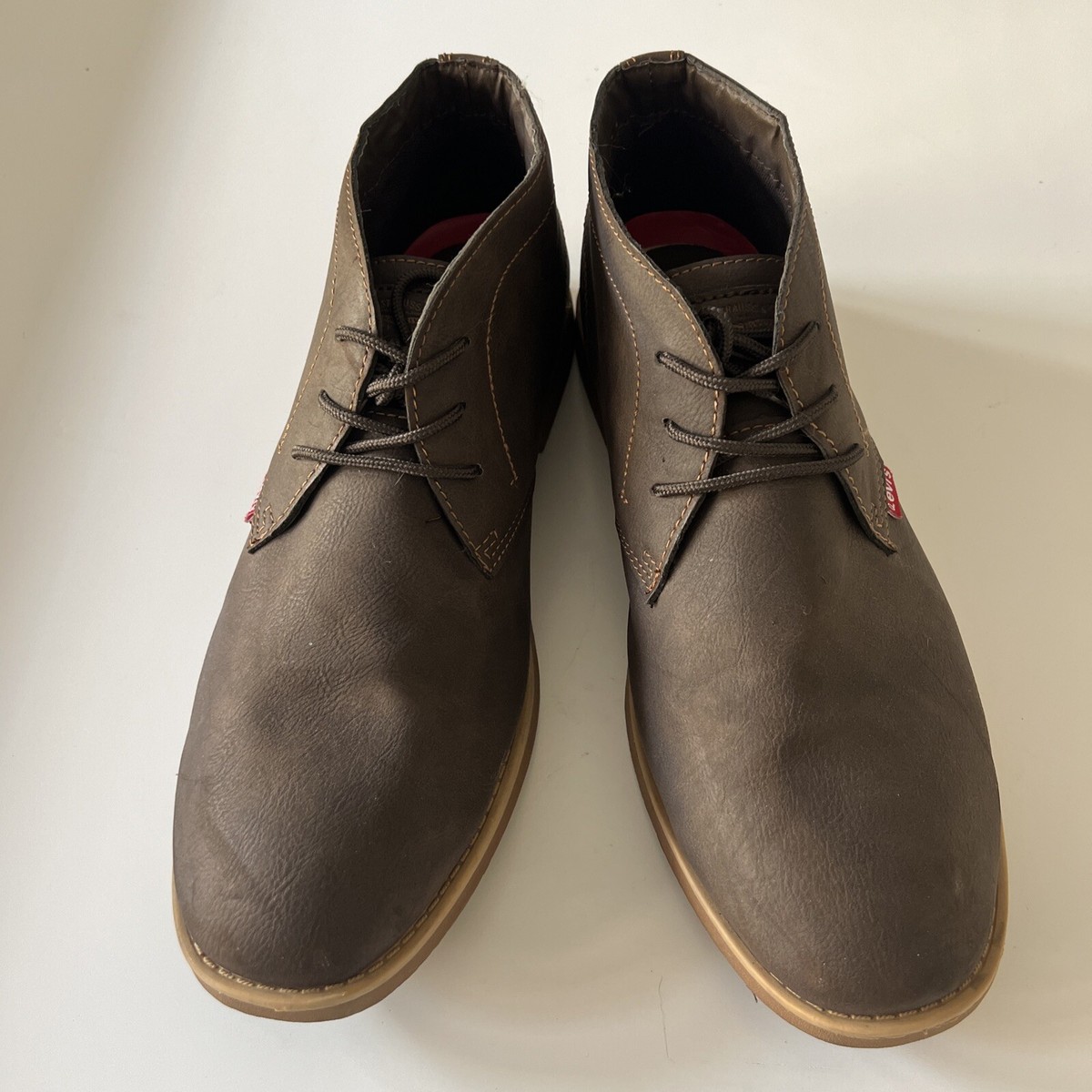 Levis Boots Men 12 M Sonoma Chukka Lace Up Ankle Top Comfort 