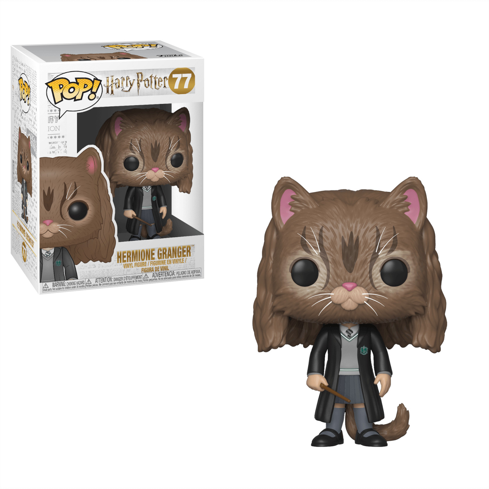 Harry Potter - Hermione Granger Como Gato 3.75" Figura De Vinilo Pop Funko 77