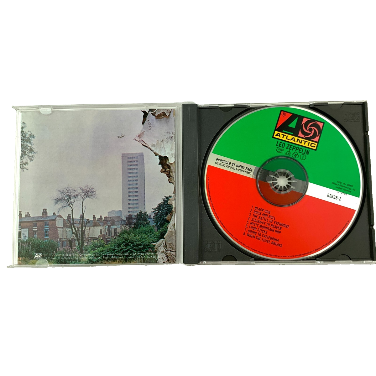 Led Zeppelin Self-Titled D105816 Atlantic 1971 CD Preowned Sony | eBay