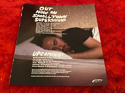 PEEP18 MAGAZINWERBUNG 11X8'' SMALLSOUND SUPERSOUND RECORDS _ LINDSTROM