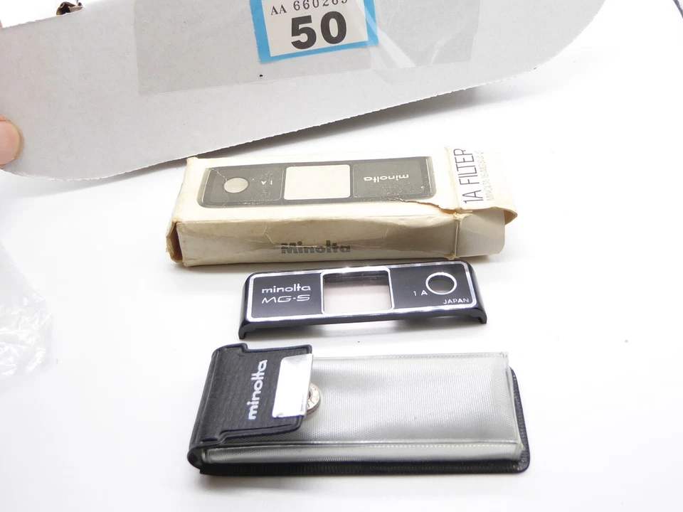 Minolta 1A 1 A Skylight Filter MG S RARE TO FIND THIS  NEW IN BOX OLS STOCK - Image 3 of 4