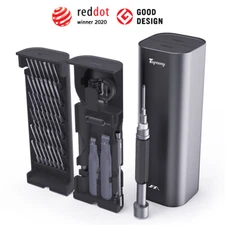 60-Pieces Precision Screwdriver Set, S2 Steel, Compact for Electronics Repair