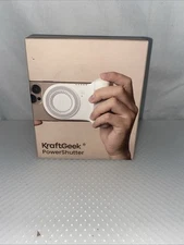 KraftGeek PowerShutter Power Bank Stand In White MagSafe - New, Sealed