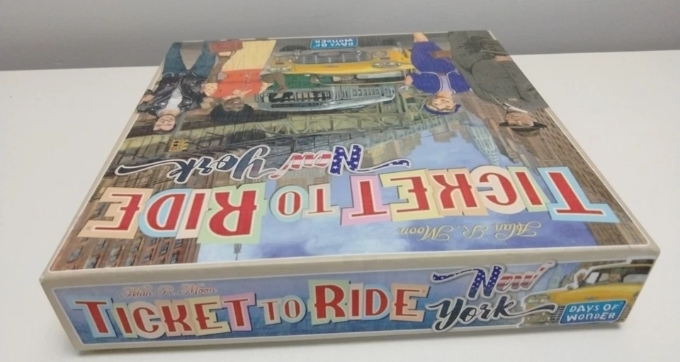 Ticket to Ride New York Board Game Days of Wonder Complete 2 to 4 Players Used - Image 4 of 4