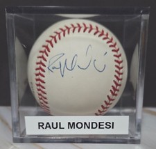 Raul Mondesi Autographed Baseball Beckett BAS COA Authentic & Certified