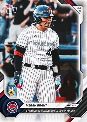 Megan Grant (RC) - 2026 AUSL Topps NOW  - Card 43 - *PRESALE*