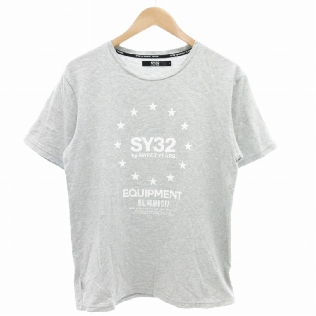 SY32 by SWEET YEARS T-shirt Cut & Sewn Short Sleeve Logo