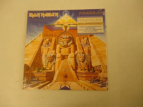Iron Maiden Powerslave LP (2024) NEW Shrink Wrap Tear Reissue 40th Anniversary