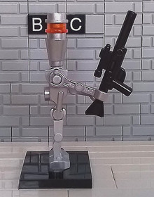 LEGO Star Wars The Clone Wars 8015 Assassin Droid (Silver) Minifigure! SW0229!
