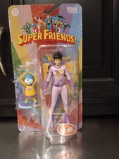 McFarlane Toys DC Retro Super Friends Red Platinum Jayna and Gleek NEW Sealed