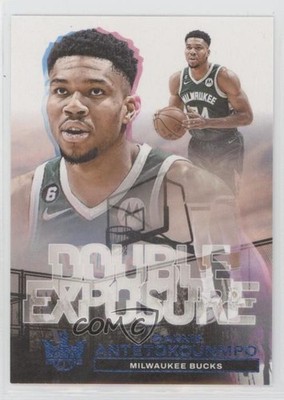 2023 Panini Court Kings Double Exposure Amethyst 93/99 Giannis Antetokounmpo z6j