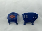 Vintage MOTU Stilt Stalkers Body Armor 1985 Mattel Front Back Accessory Part