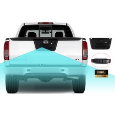 Cámara de reversa CVBS/AHD manija puerta trasera para Nissan Frontier NP300 2005-2021