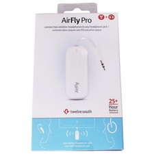 NIB Airfly Pro by Twelve South Wireless Audio Adapter Bluetooth 25 Hour Battery