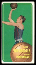 1970-71 Topps Basketball Card #145 Tom Van Arsdale