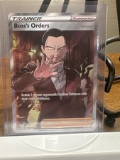 Boss’s Orders Giovanni 189/192 Full Art Rebel Clash Pokemon TCG Card NM on eBay