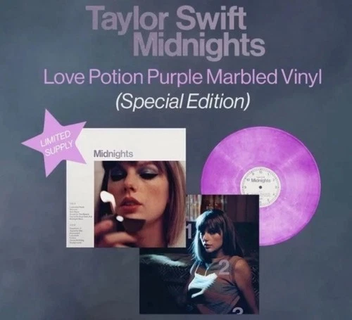 Taylor Swift | “Love Potion Purple” Midnights Vinyl — Special Edition — Sealed!