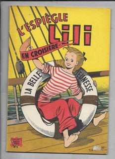 L'Espiègle Lili 4 Lili en croisière re papier de 1956 (Al.G.) BE
