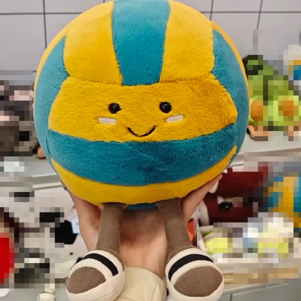 Jellycat 11.8 in Cute Amuseables Sports Beach Volley Stuffed Plush Toys Gift - Image 2 of 4