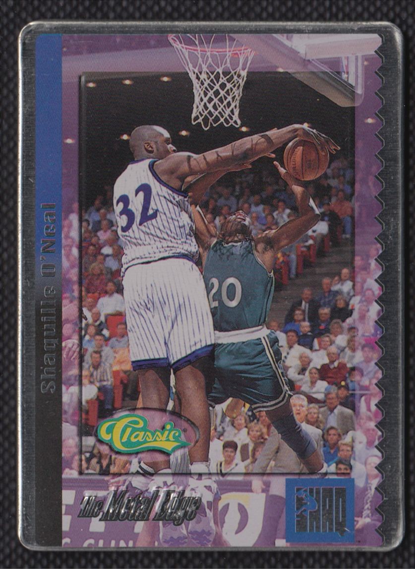 1994-95 Classic The Metal Edge Shaquille O'Neal Orlando Magic #1