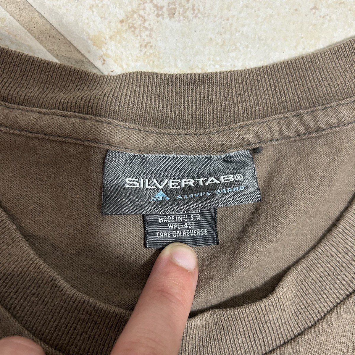 Vintage 90s Levi's SilvertTab Brown Tshirt Size XL Made in USA | eBay