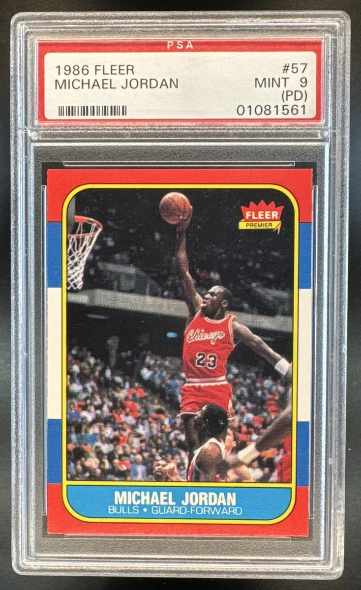 Michael Jordan Basketball 1986-87 Season Sports Trading Cards