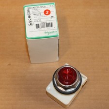 One Schneider Electric 9001KP38LRR31 RED Harmony LED Standard Pilot Light RD#s
