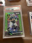 Panini 2018 Prizm Tom Brady Neon Green Pulsar #69 PSA 9