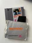 Metroid (Nintendo NES, 1987) with Manual. Authentic. Tested.