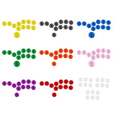 18Pc Replacement Mechanical Button Caps Arcade Button Caps for