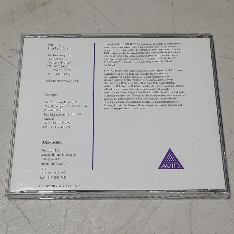 AVID MCXpress Release 1.5.1 for Mac / Macintosh Software CD-Rom - Image 3 of 3