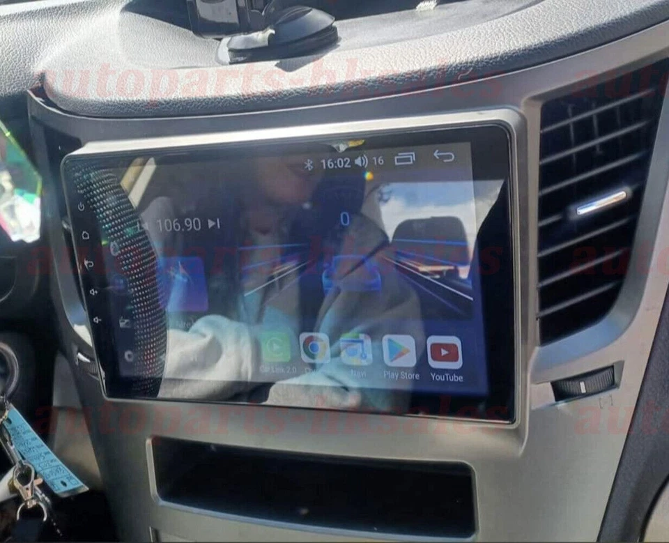 For 2009-2014 Subaru Legacy Apple Carplay Car Radio Android 13 Navi GPS Player Foto 2 de 4