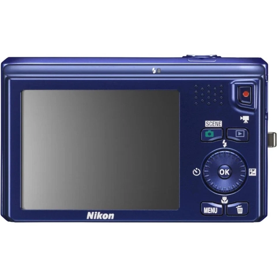 Nikon COOLPIX S6300 Digitalkamera, 16,0 MP, 10-fach optischer Zoom,Blau - Bild 3 von 4