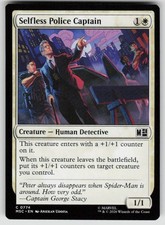 SELFLESS POLICE CAPTAIN 774 Commander: Marvel Super Heroes Mtg Common Near Mint